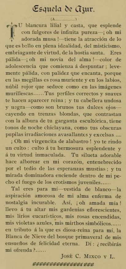 Mixco - Esquela de Azur