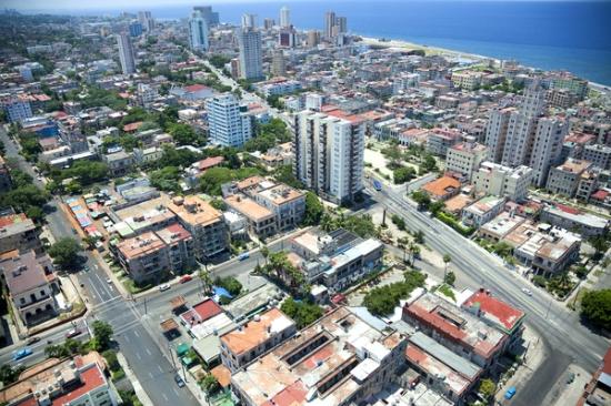 Barrio El Vedado, Habana, Cuba.